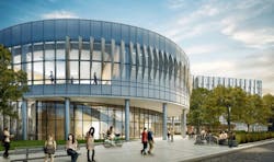 Academic portion of UIC's new living learning complex Academic portion of UIC's new living learning complex