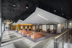 Study nook in the nanoengineering building Study nook in the nanoengineering building