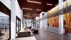 The APAC lobby The APAC lobby