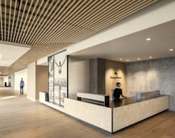 Tommy Bahama reception area Tommy Bahama reception area