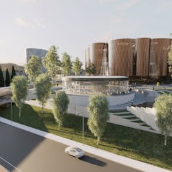 Alternate view of the APAC campus Alternate view of the APAC campus