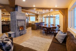 Alternate view of the Sheldon Chalet's commons Alternate view of the Sheldon Chalet's commons