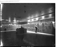Control Room At The K 25 Plant, Oak Ridge, 1945 Control Room At The K 25 Plant, Oak Ridge, 1945