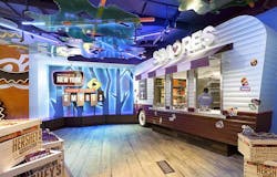 The made-to-order s'mores bar The made-to-order s'mores bar