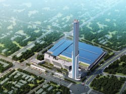 thyssenkrupp's new elevator test tower in China thyssenkrupp's new elevator test tower in China