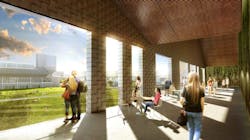 A lanai at the University of Hawaii A lanai at the University of Hawaii