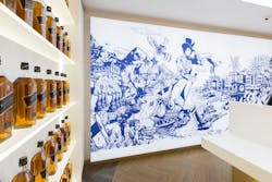 The Johnnie Walker retail store in Miami International Airport The Johnnie Walker retail store in Miami International Airport