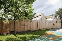 Belvue School new woodlands classroom Belvue School new woodlands classroom