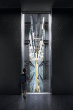 Data Center interior Data Center interior