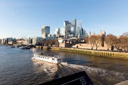 The City of London building cluster The City of London building cluster