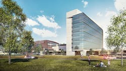 Acute Care Hospital view from the west Acute Care Hospital view from the west