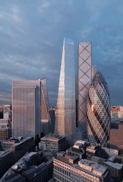 SOM's 100 Leadenhall Street tower SOM's 100 Leadenhall Street tower