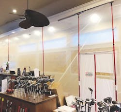 Zipwall dust barrier system Zipwall dust barrier system