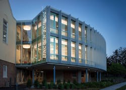 Lincoln School Exterior night Lincoln School Exterior night