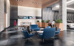 Epic streetside lobby Epic streetside lobby