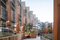 The interior courtyard of 79&Park The interior courtyard of 79&Park