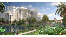 Gran Destino exterior at day Gran Destino exterior at day