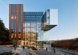 The west facade of UW's LSB The west facade of UW's LSB