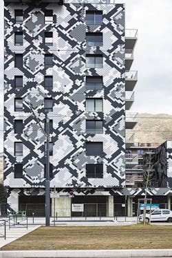 Python building retail space and lower apartments Python building retail space and lower apartments