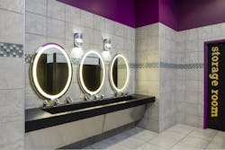 Sloan sink system in Planet fitness Sloan sink system in Planet fitness