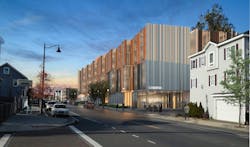 Street view east entrance Street view east entrance