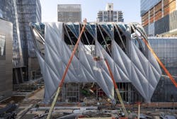 The Shed under construction The Shed under construction