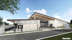 Rendering of First United Bank Rendering of First United Bank