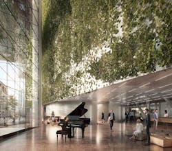 400 Georgia interior lobby space 400 Georgia interior lobby space