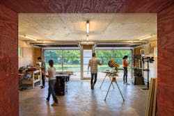 High meadow studio interior workshop space High meadow studio interior workshop space