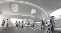 Robot Science Museum interior exhibition space Robot Science Museum interior exhibition space