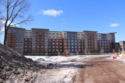 Kartrite hotel main building under construction Kartrite hotel main building under construction