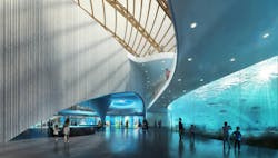 interior aquarium space interior aquarium space