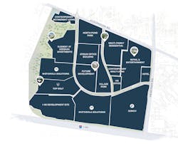 Veridiansiteplan Veridiansiteplan