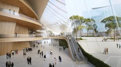 Yiwu interior lobby space Yiwu interior lobby space