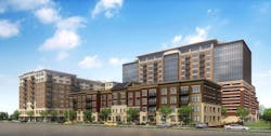 Rendering of Arlington 425 street level Rendering of Arlington 425 street level