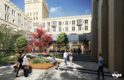 UC Wellness Courtyard and addition UC Wellness Courtyard and addition