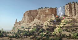 Qiddiya rendering Qiddiya rendering