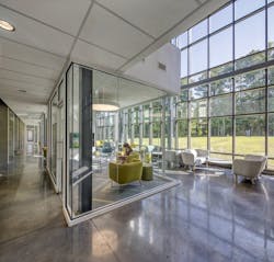 Cousins Center glass curtain wall Cousins Center glass curtain wall