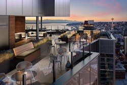 North terrace at the Emerald North terrace at the Emerald