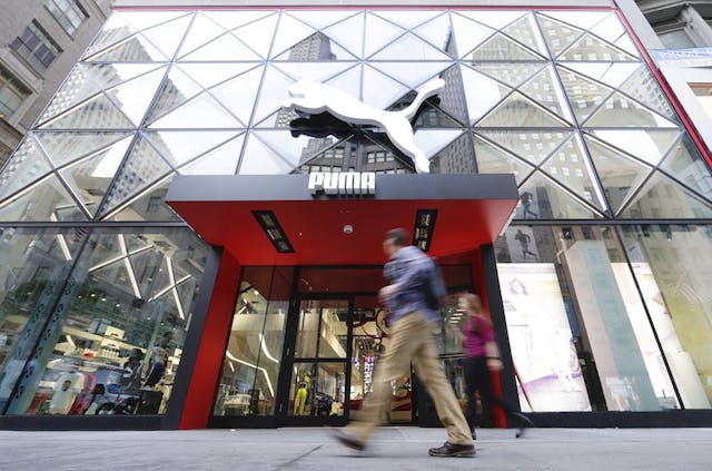 Puma s flagship in North America creates immersive experiences for its sports focused patrons Building Design Construction