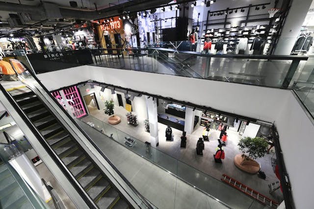 Puma s flagship in North America creates immersive experiences for its sports focused patrons Building Design Construction