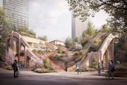 Heatherwick Studio pergola Heatherwick Studio pergola