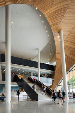 Charles Library atrium Charles Library atrium