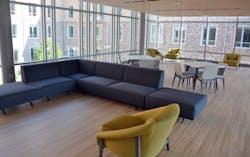 Hollows Quad lounge space Hollows Quad lounge space