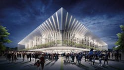 The Cathedral exterior facade The Cathedral exterior facade