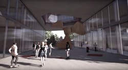 Top Tower propeller sculpture Top Tower propeller sculpture