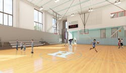 HIldreth Elementary gymnasium HIldreth Elementary gymnasium