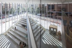 The Heights lobby The Heights lobby