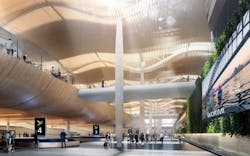 Western Sydney Airport interior ground floor Western Sydney Airport interior ground floor