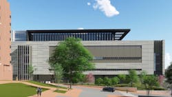 Surgical Tower west facade Surgical Tower west facade